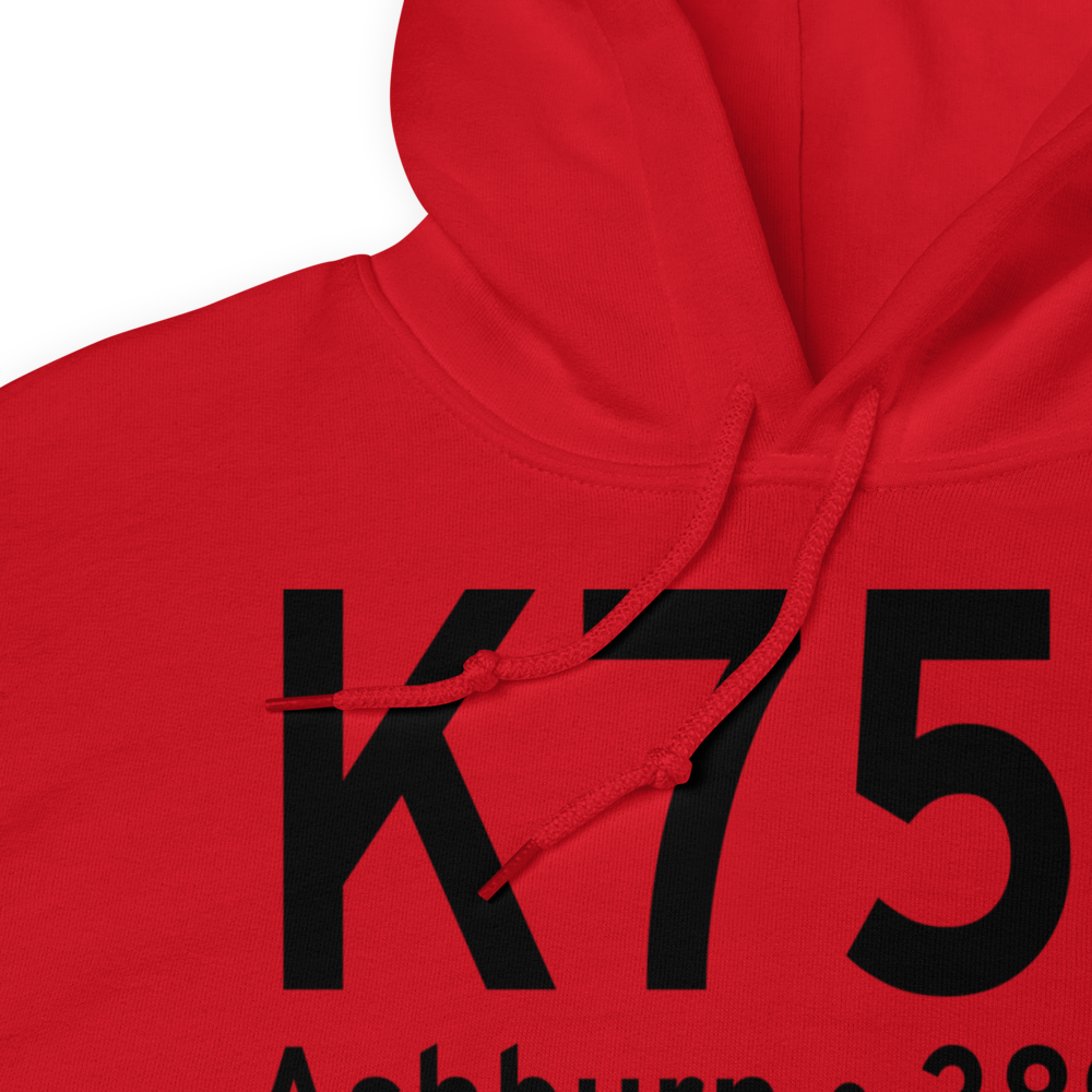 Turner County Airport (K75J) ICAO Hoodie Sweatshirt 