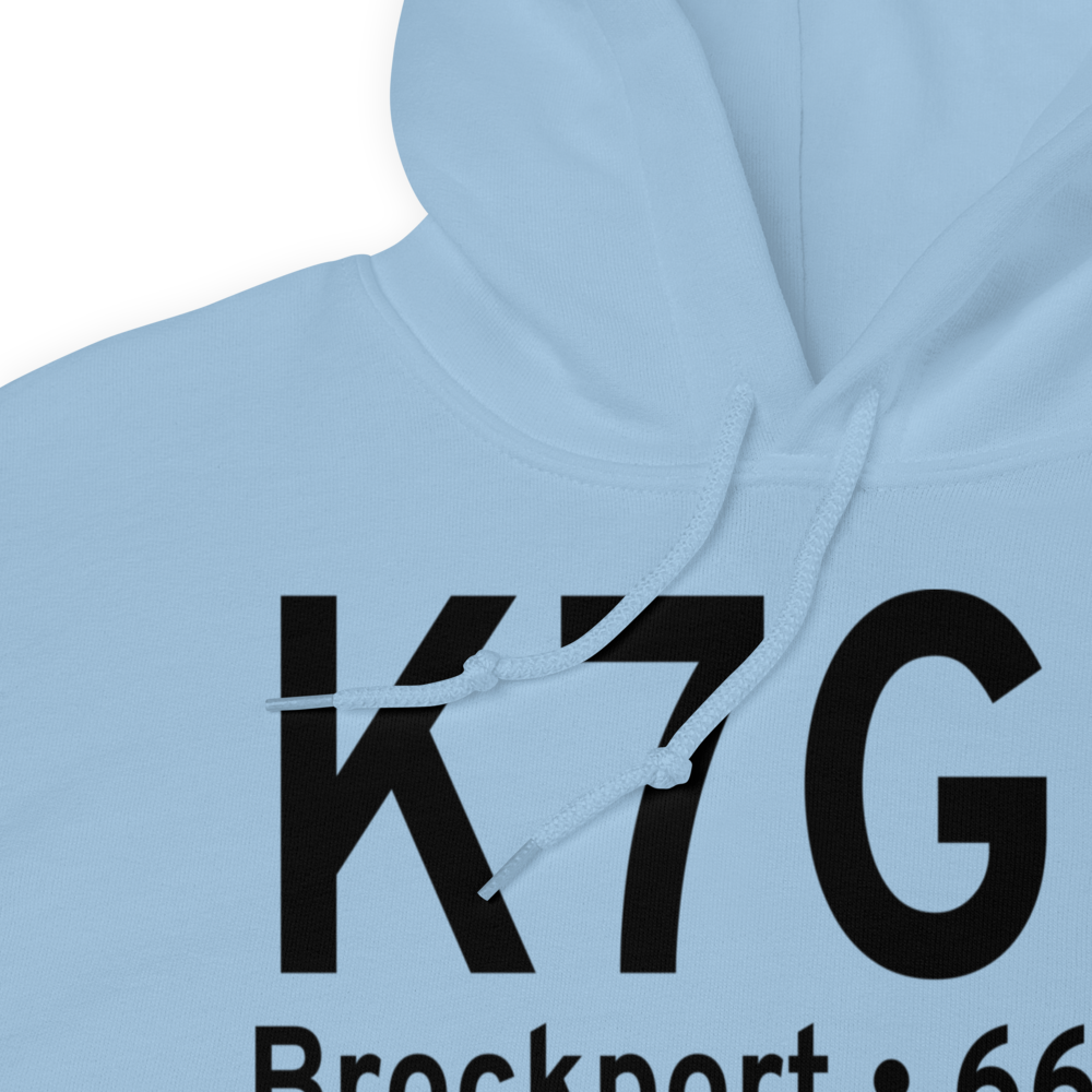 Ledgedale Airpark (K7G0) ICAO Hoodie Sweatshirt 