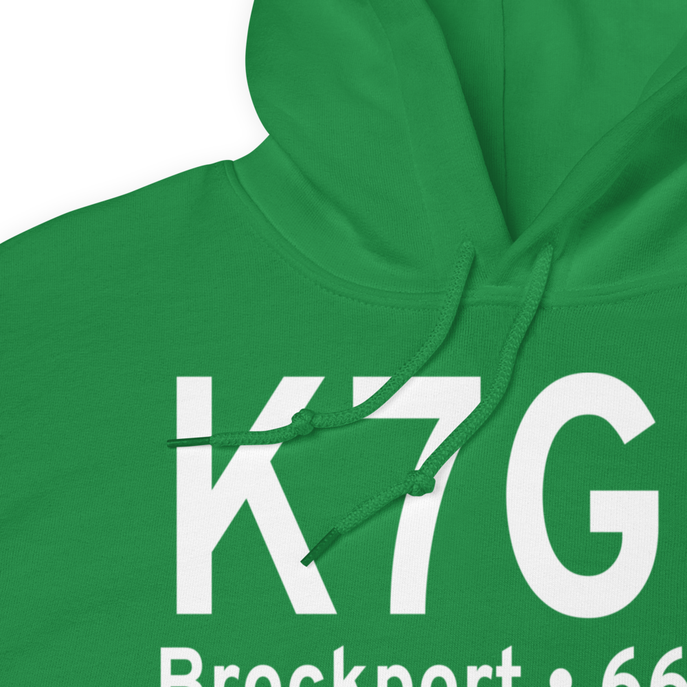 Ledgedale Airpark (K7G0) ICAO Hoodie Sweatshirt 
