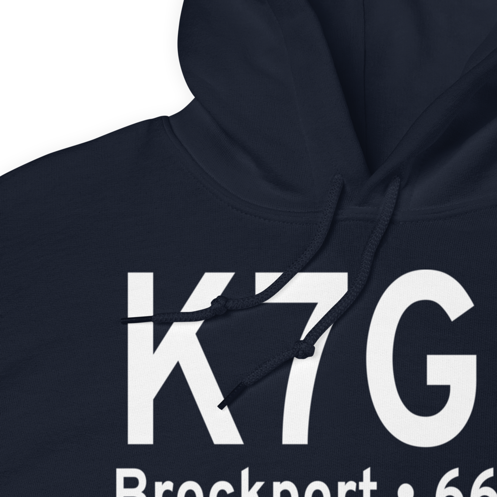 Ledgedale Airpark (K7G0) ICAO Hoodie Sweatshirt 