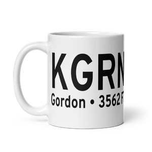 Gordon Municipal Airport (KGRN) ICAO Mug