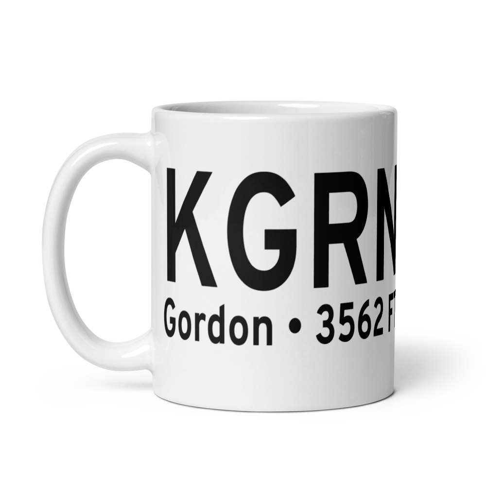 Gordon Municipal Airport (KGRN) ICAO Mug 