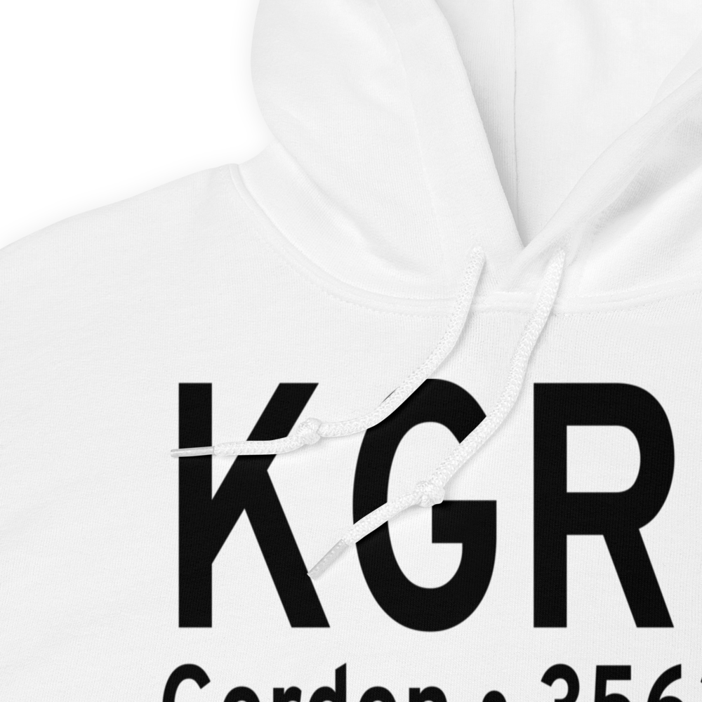 Gordon Municipal Airport (KGRN) ICAO Hoodie Sweatshirt 