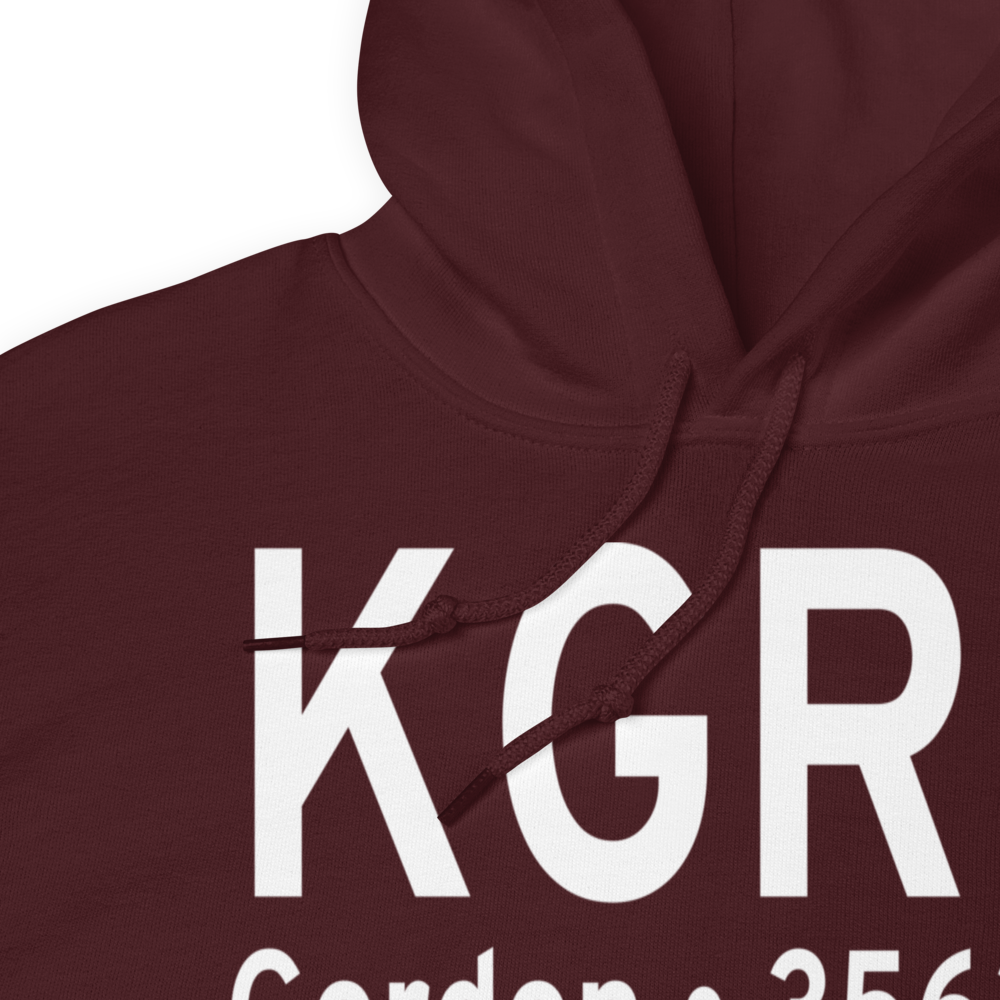 Gordon Municipal Airport (KGRN) ICAO Hoodie Sweatshirt 