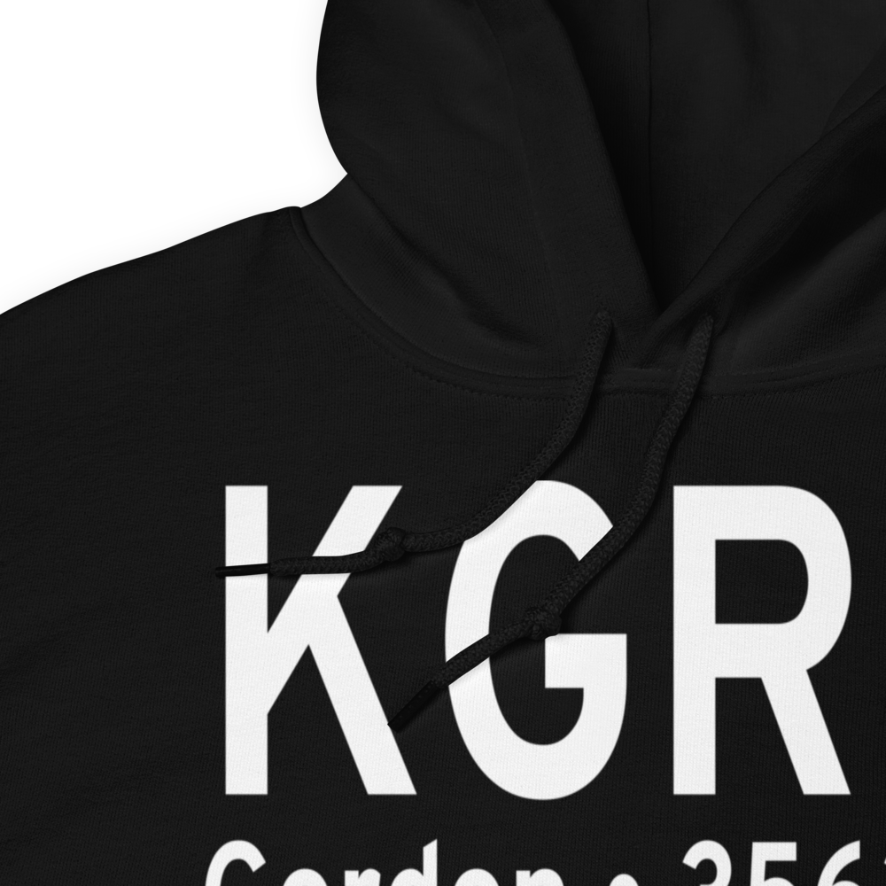 Gordon Municipal Airport (KGRN) ICAO Hoodie Sweatshirt 