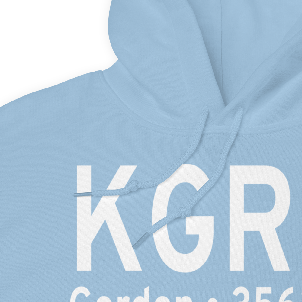 Gordon Municipal Airport (KGRN) ICAO Hoodie Sweatshirt 