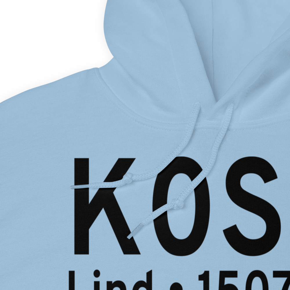 Lind Airport (K0S0) ICAO Hoodie Sweatshirt 