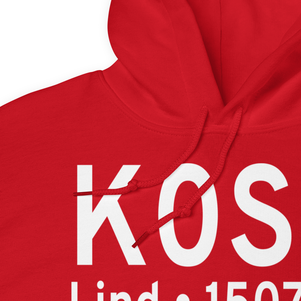Lind Airport (K0S0) ICAO Hoodie Sweatshirt 