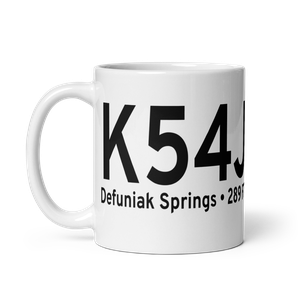 Defuniak Springs Airport (K54J) ICAO Mug