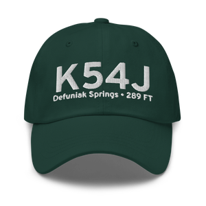Defuniak Springs Airport (K54J) ICAO Hat