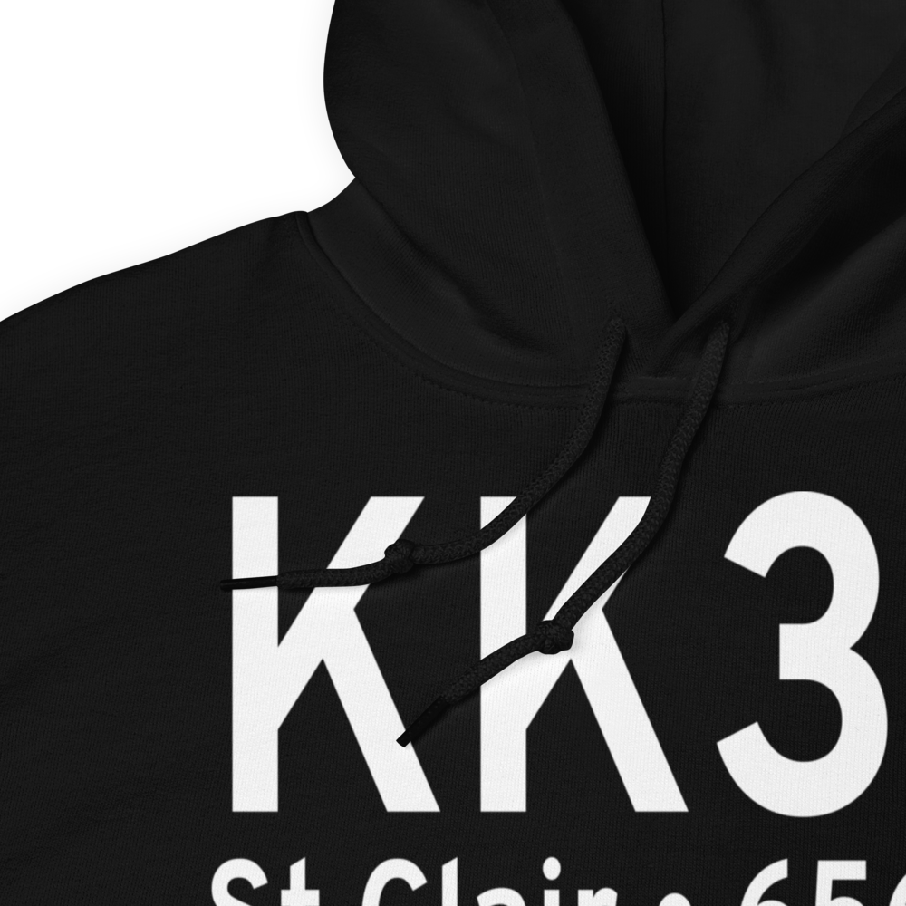 St Clair Regional Airport (KK39) ICAO Hoodie Sweatshirt 