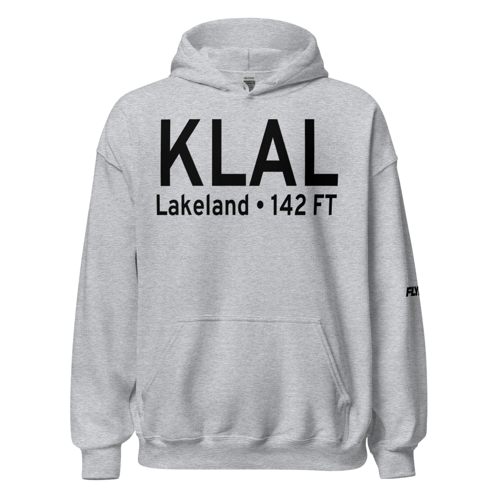 Lakeland Linder International Airport (KLAL) ICAO Hoodie Sweatshirt 
