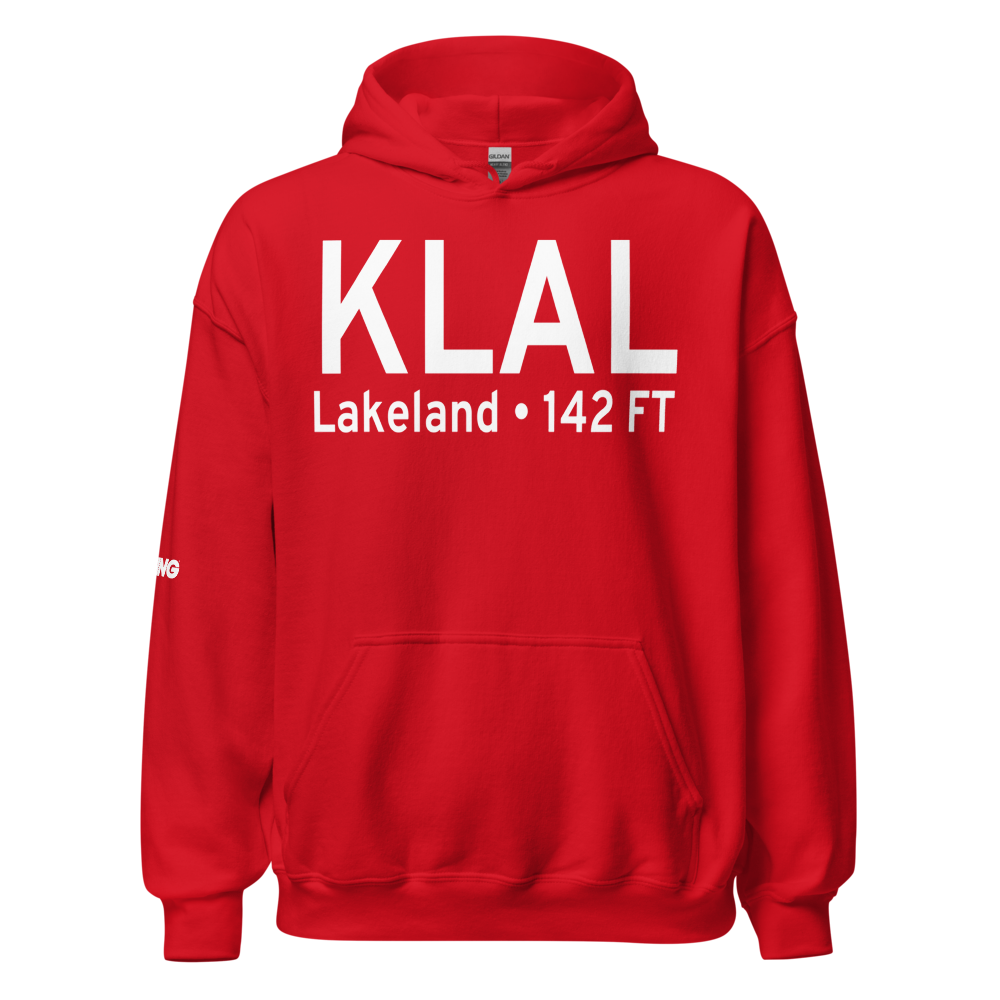 Lakeland Linder International Airport (KLAL) ICAO Hoodie Sweatshirt 
