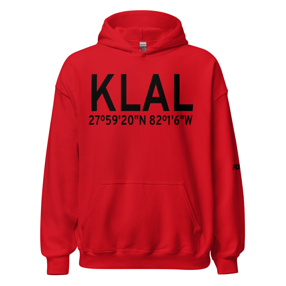 Lakeland Linder International Airport (KLAL) ICAO Hoodie Sweatshirt 