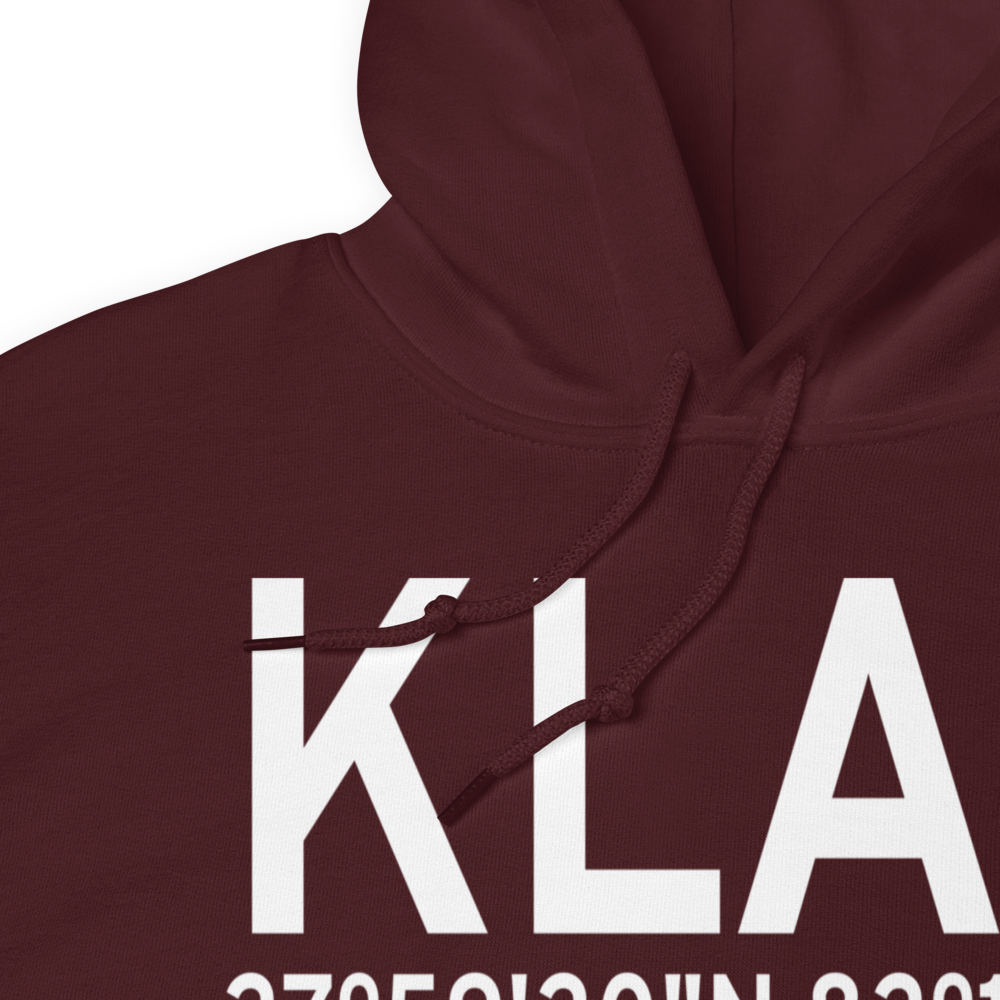 Lakeland Linder International Airport (KLAL) ICAO Hoodie Sweatshirt 