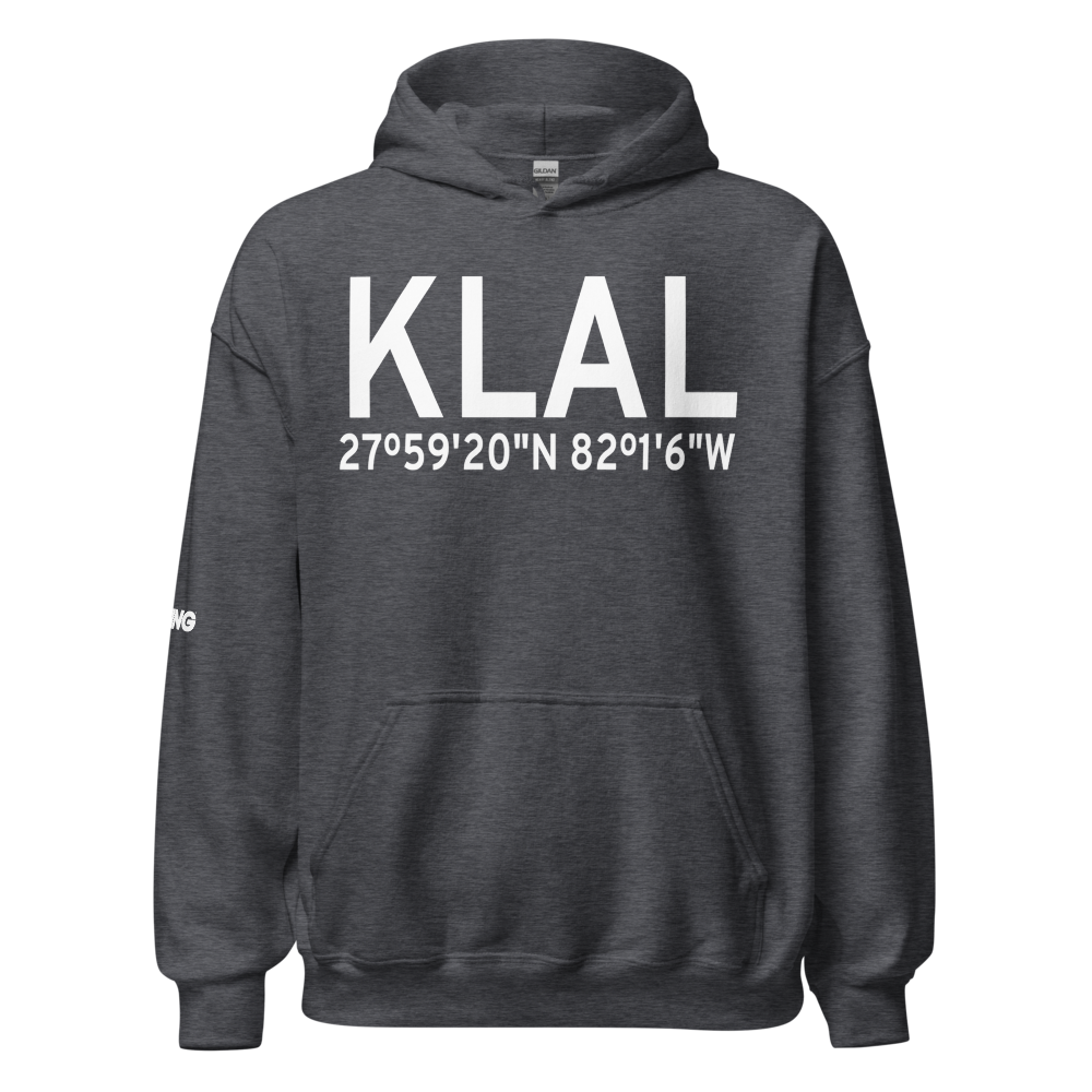 Lakeland Linder International Airport (KLAL) ICAO Hoodie Sweatshirt 