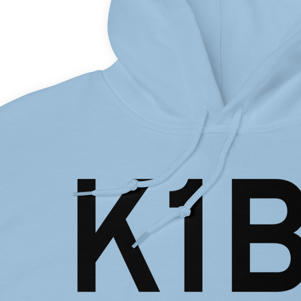 Columbia County Airport (K1B1) ICAO Hoodie Sweatshirt 