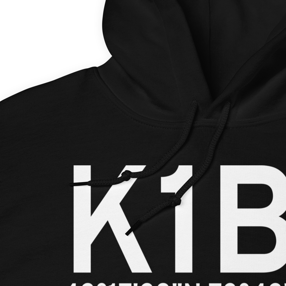 Columbia County Airport (K1B1) ICAO Hoodie Sweatshirt 