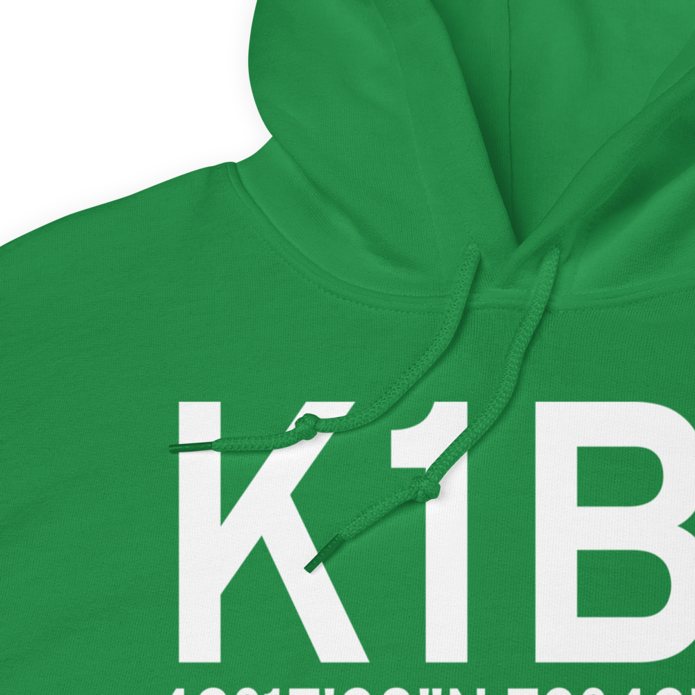 Columbia County Airport (K1B1) ICAO Hoodie Sweatshirt 