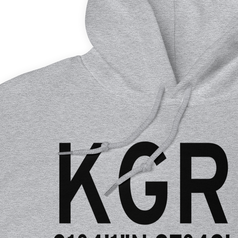 Robert Gray  Army Air Field Airport (KGRK) ICAO Hoodie Sweatshirt 