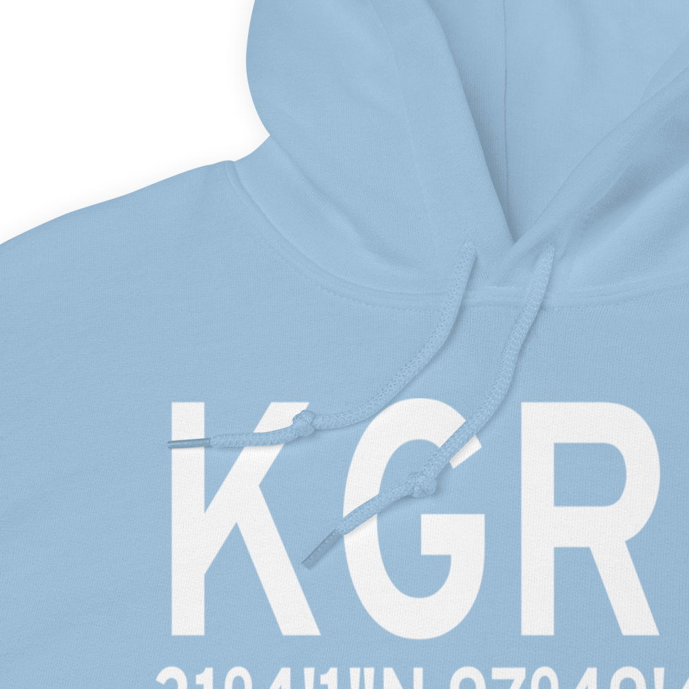 Robert Gray  Army Air Field Airport (KGRK) ICAO Hoodie Sweatshirt 
