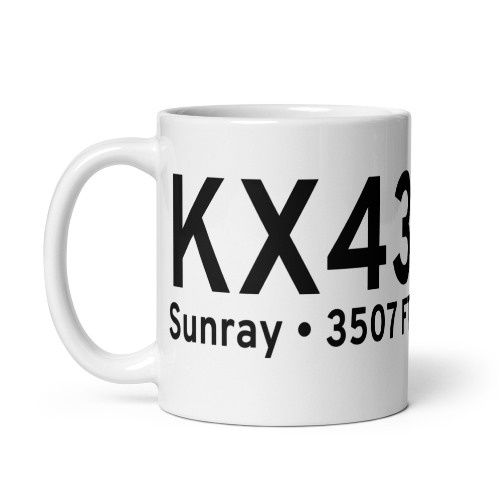 Sunray Airport (KX43) ICAO Mug 