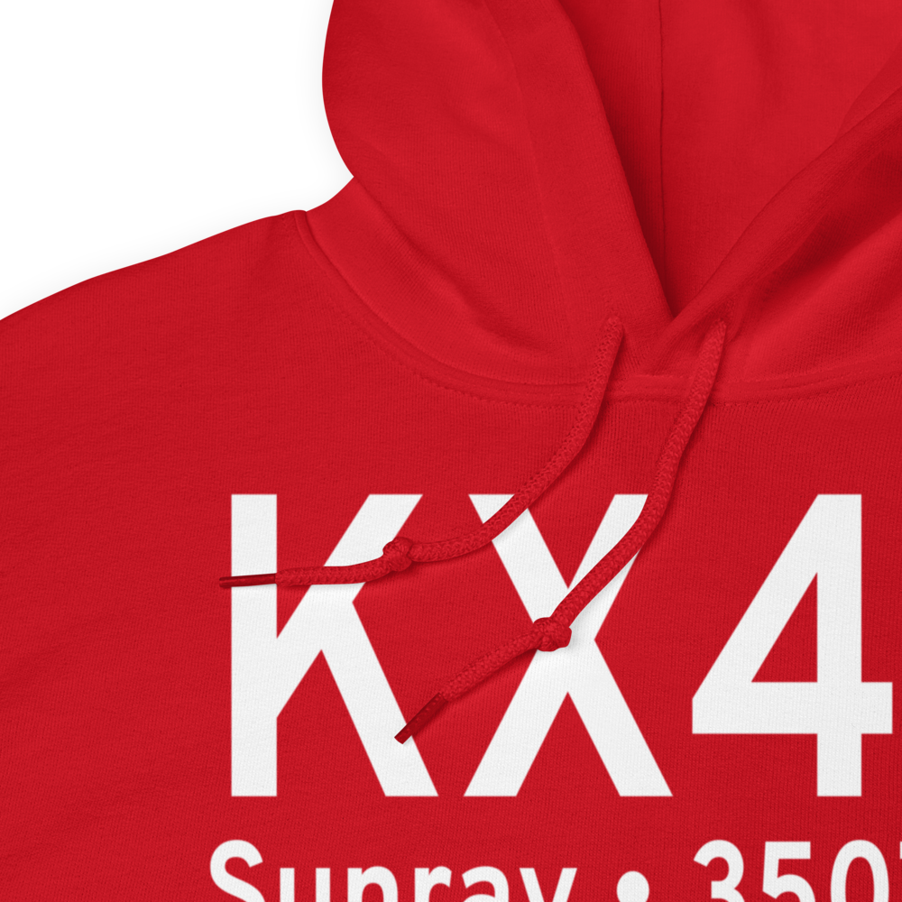 Sunray Airport (KX43) ICAO Hoodie Sweatshirt 