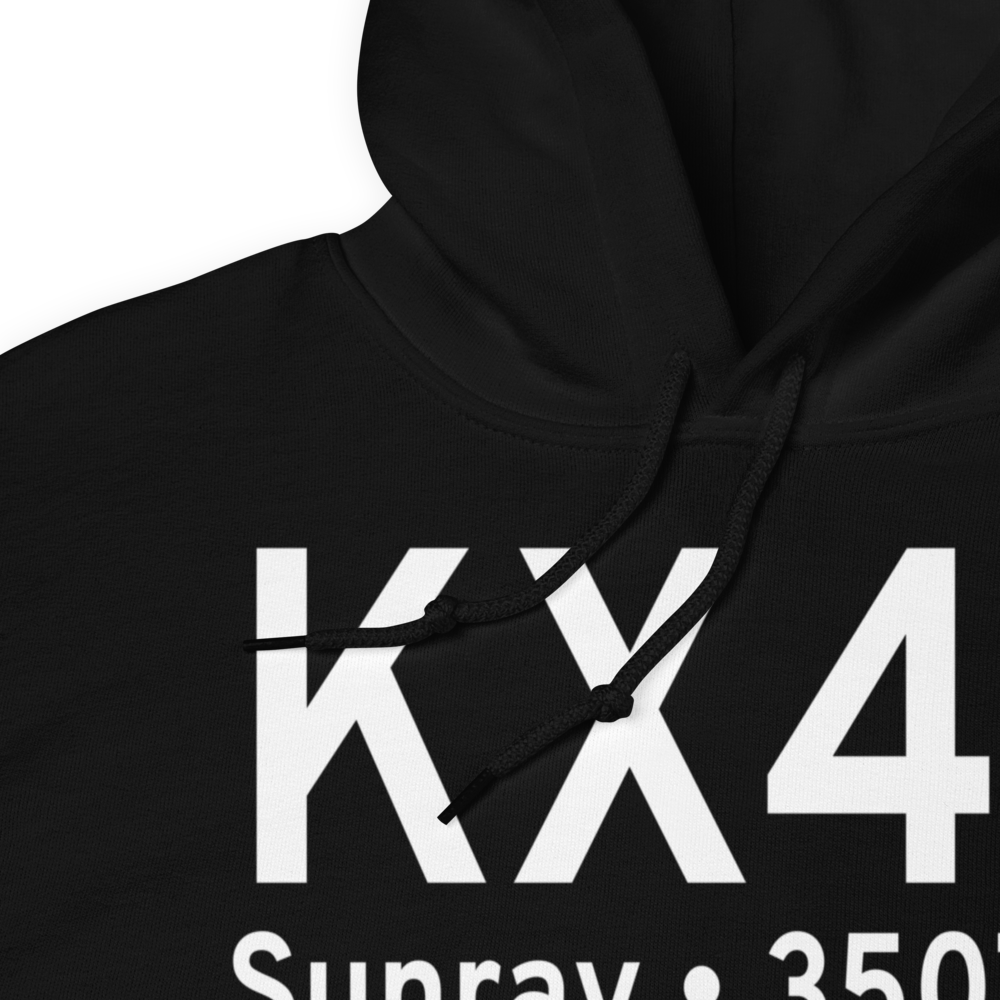 Sunray Airport (KX43) ICAO Hoodie Sweatshirt 
