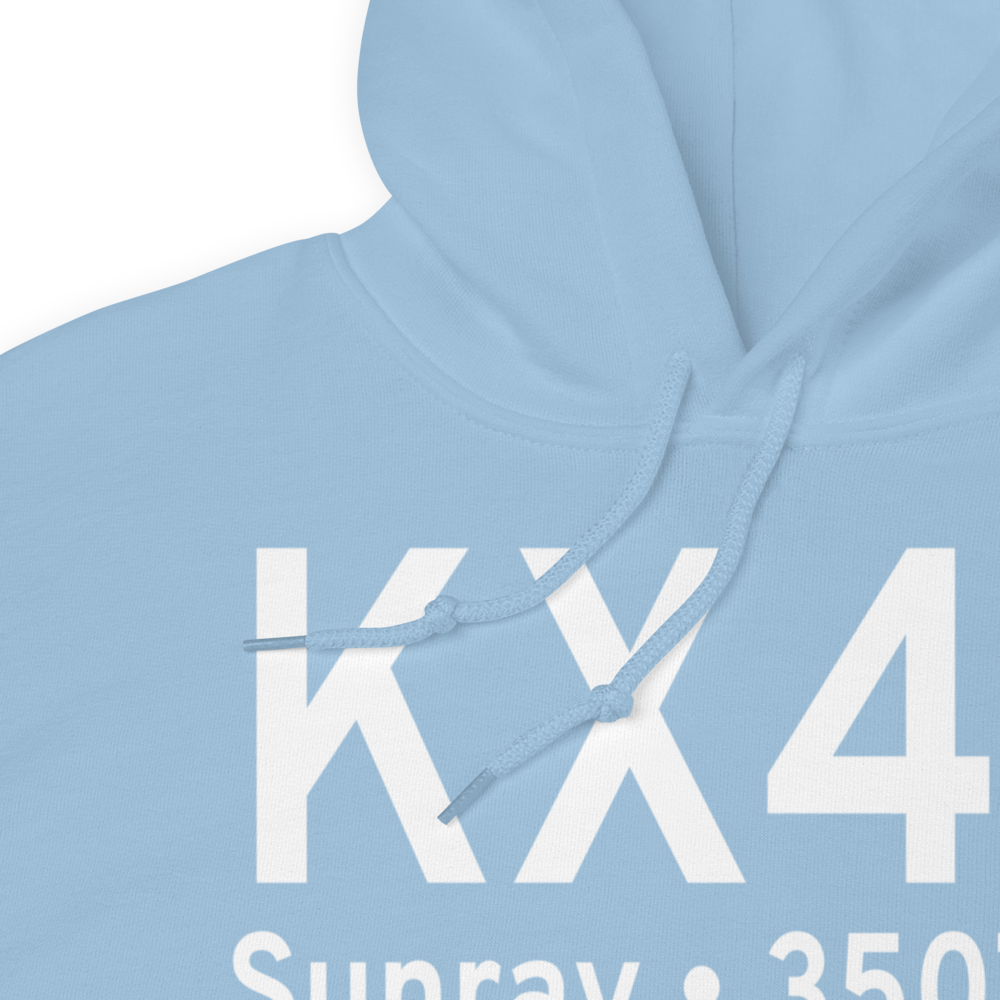Sunray Airport (KX43) ICAO Hoodie Sweatshirt 