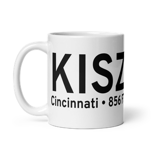 Cincinnati Blue Ash Airport (KISZ) ICAO Mug