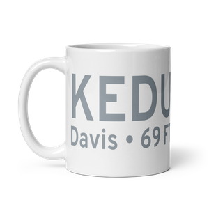 University Airport (KEDU) ICAO Mug