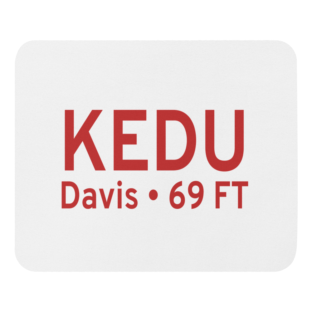 University Airport (KEDU) ICAO  Mouse Pad 