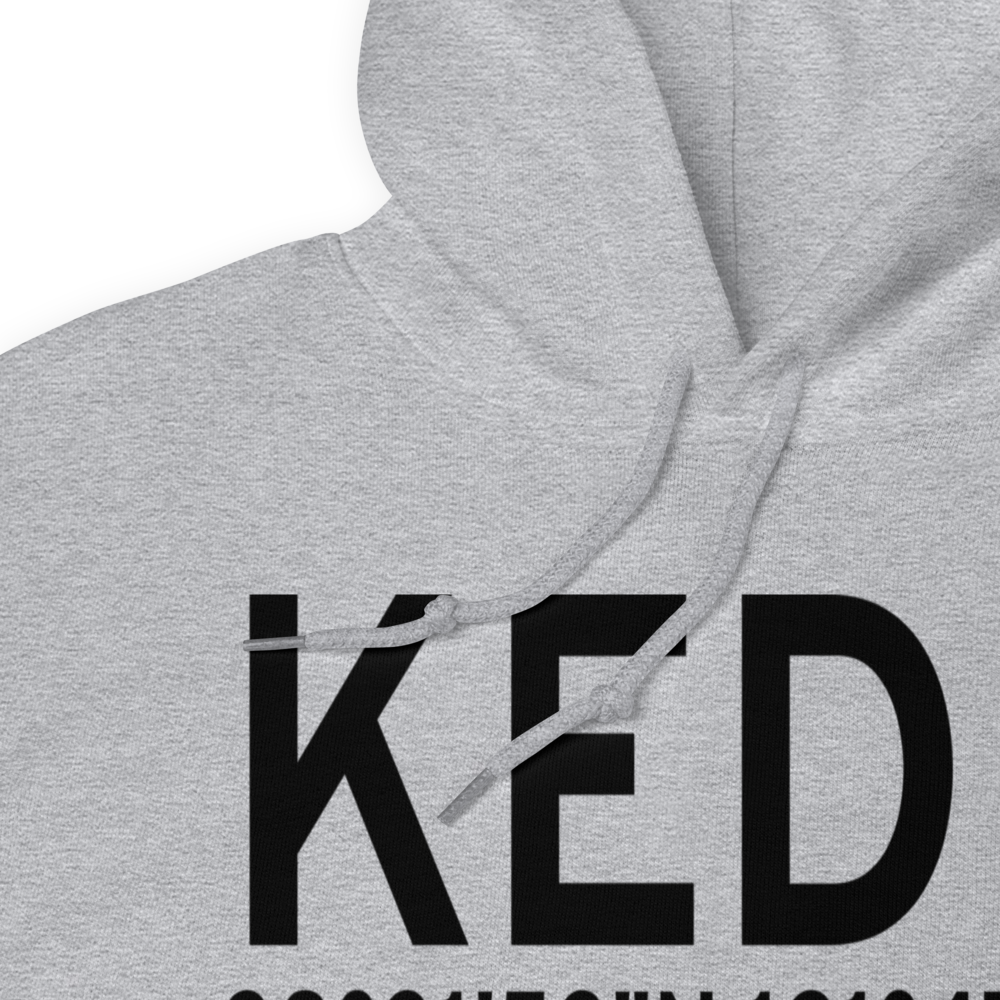 University Airport (KEDU) ICAO Hoodie Sweatshirt 
