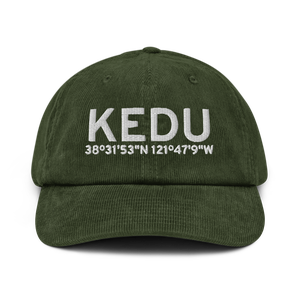 University Airport (KEDU) ICAO Hat