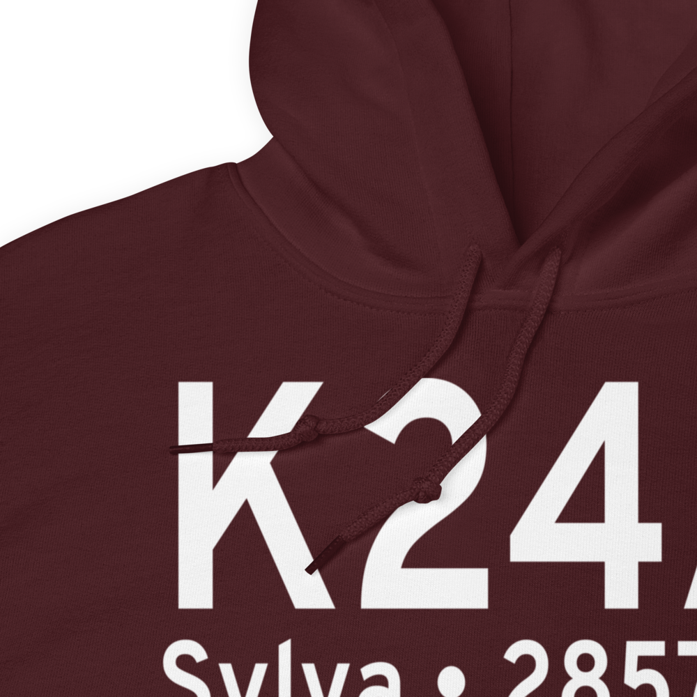 Jackson County Airport (K24A) ICAO Hoodie Sweatshirt 