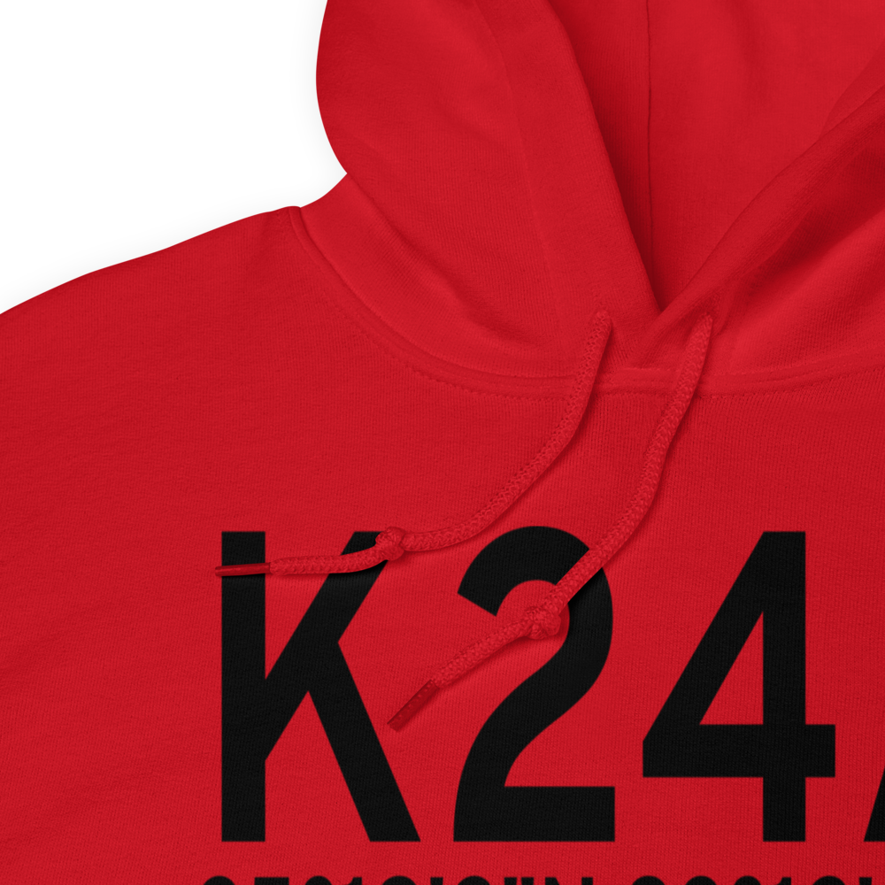 Jackson County Airport (K24A) ICAO Hoodie Sweatshirt 