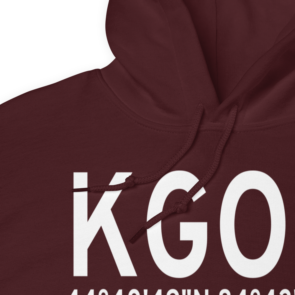 Grayling Army Air Field (KGOV) ICAO Hoodie Sweatshirt 