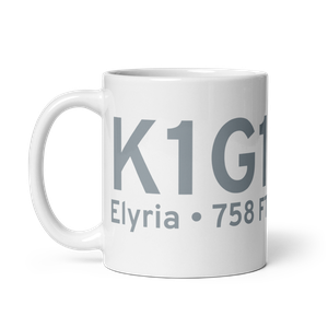 Elyria Airport (K1G1) ICAO Mug