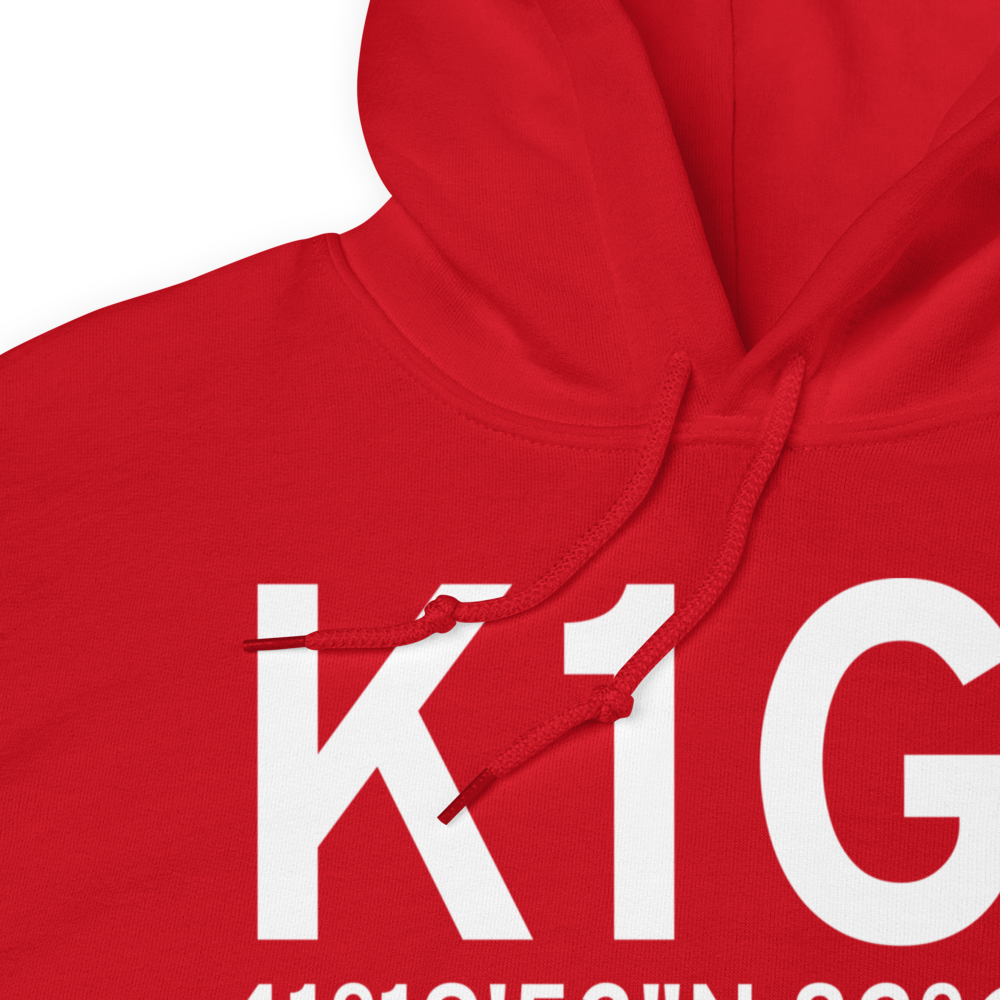 Elyria Airport (K1G1) ICAO Hoodie Sweatshirt 
