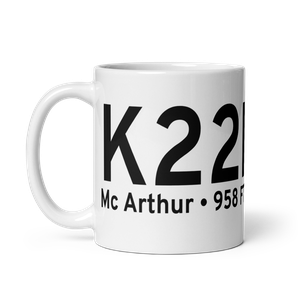 Vinton County Airport (K22I) ICAO Mug