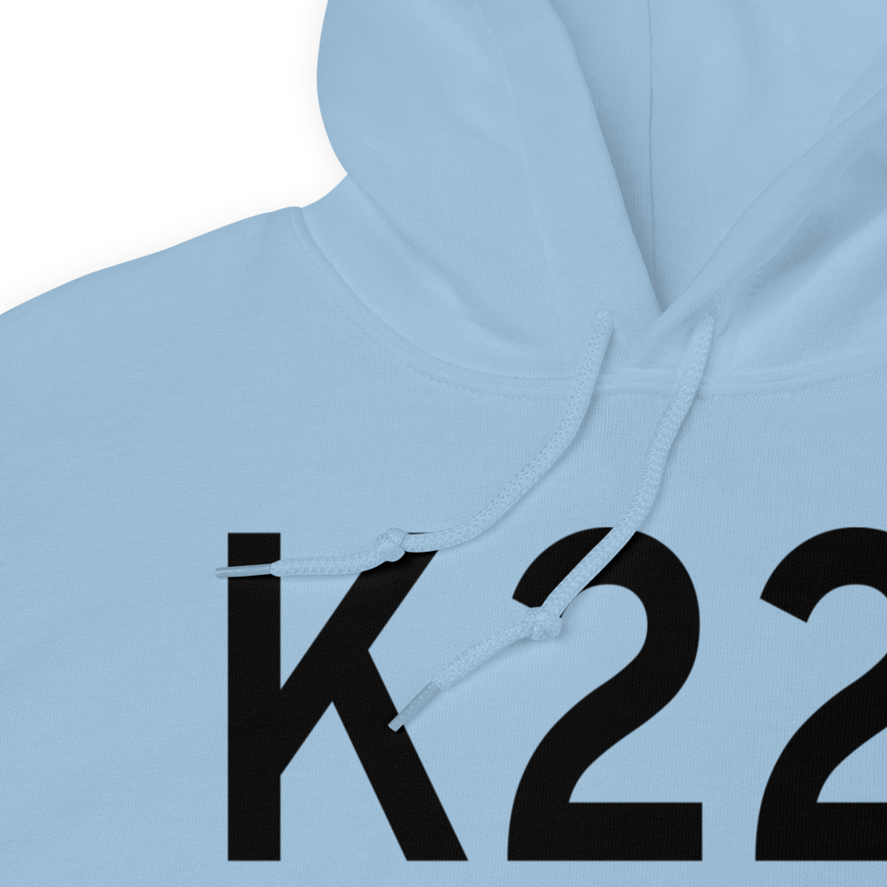 Vinton County Airport (K22I) ICAO Hoodie Sweatshirt 