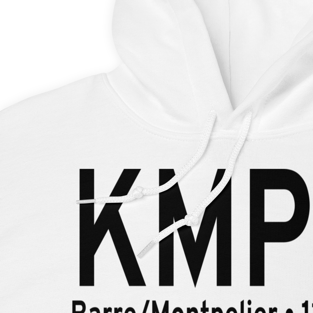 Edward F Knapp State Airport (KMPV) ICAO Hoodie Sweatshirt 