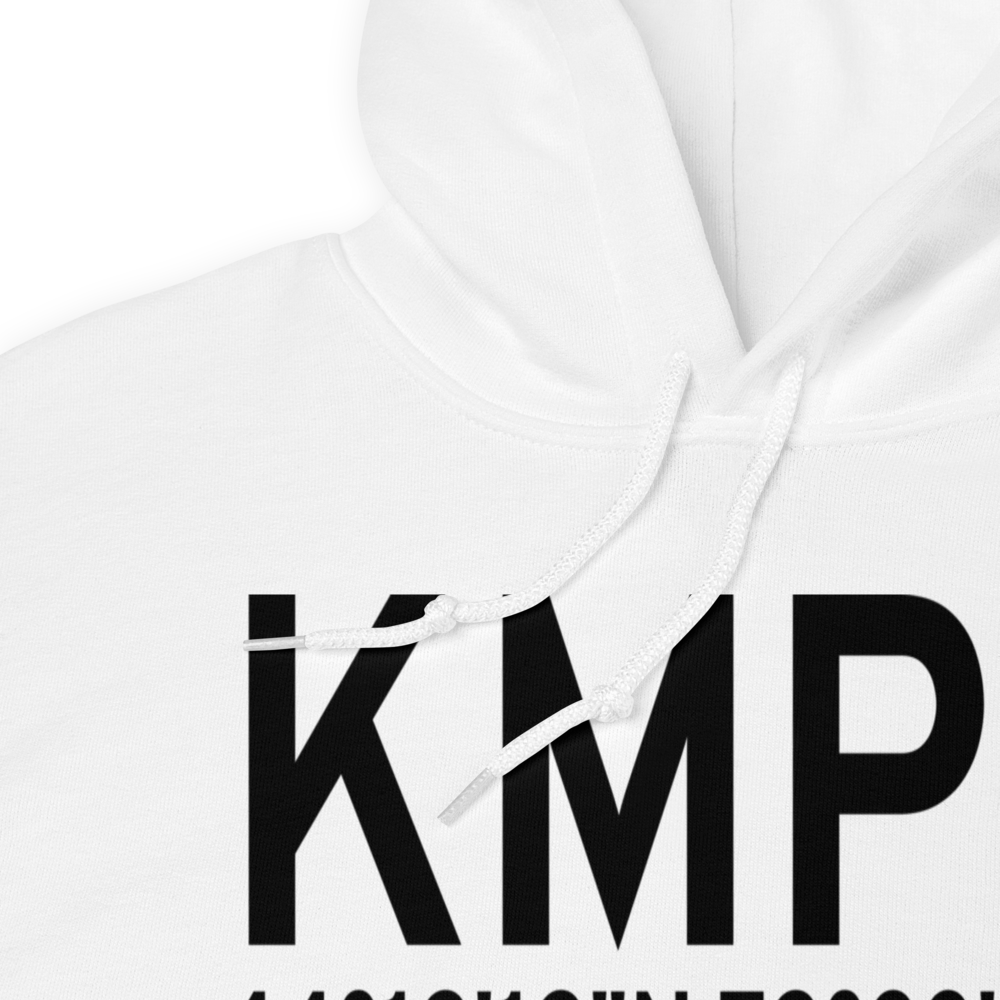 Edward F Knapp State Airport (KMPV) ICAO Hoodie Sweatshirt 