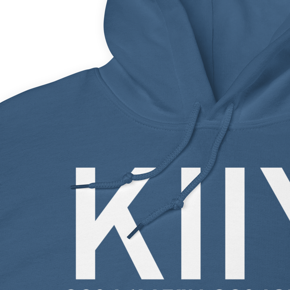 Washington Wilkes County Airport (KIIY) ICAO Hoodie Sweatshirt 