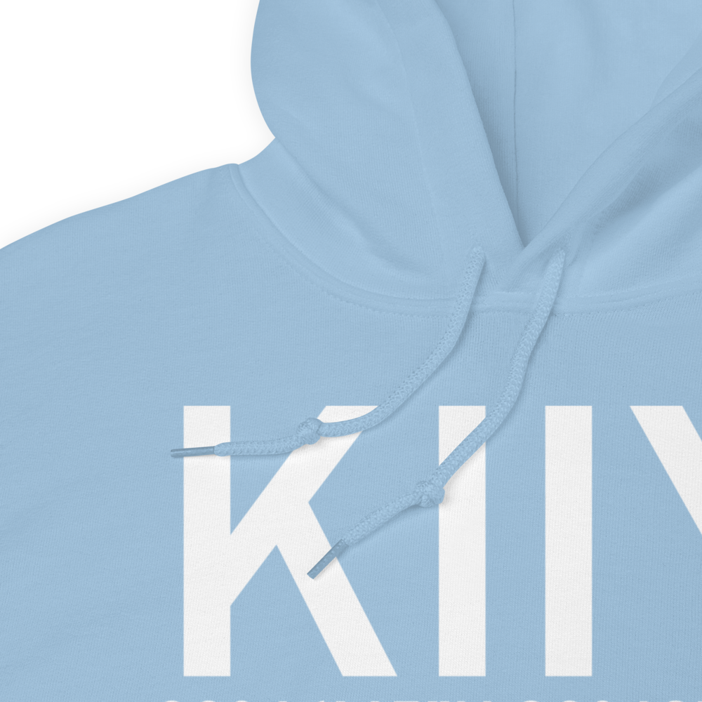 Washington Wilkes County Airport (KIIY) ICAO Hoodie Sweatshirt 