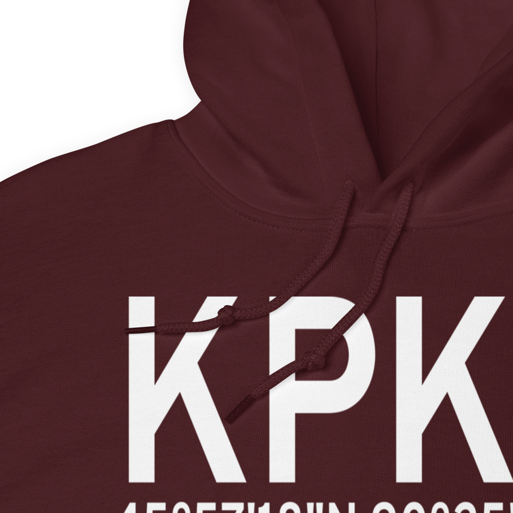 Park Falls Municipal Airport (KPKF) ICAO Hoodie Sweatshirt 