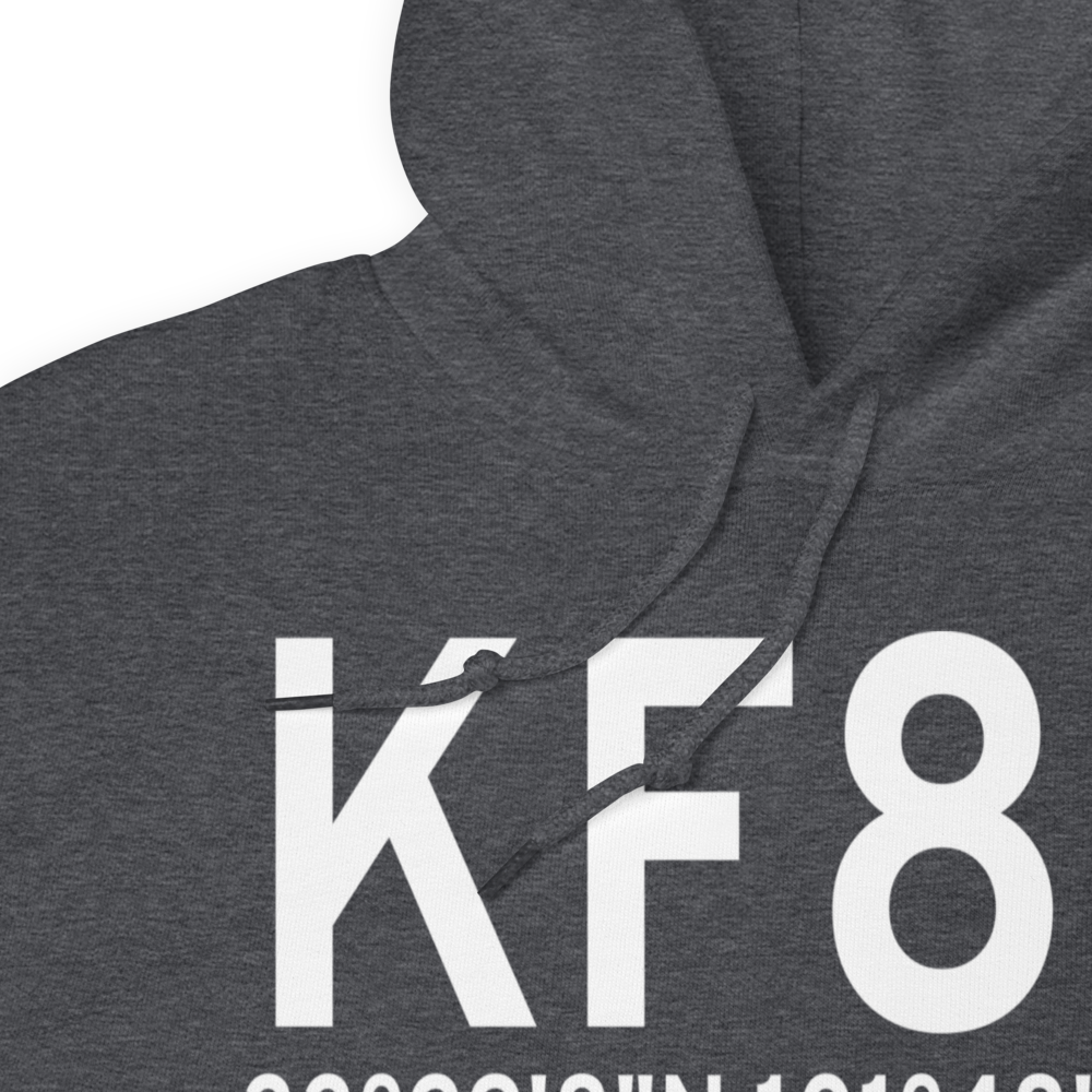 Town & Country Airpark (KF82) ICAO Hoodie Sweatshirt 