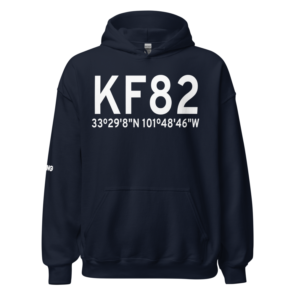 Town & Country Airpark (KF82) ICAO Hoodie Sweatshirt 