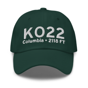 Columbia Airport (KO22) ICAO Hat
