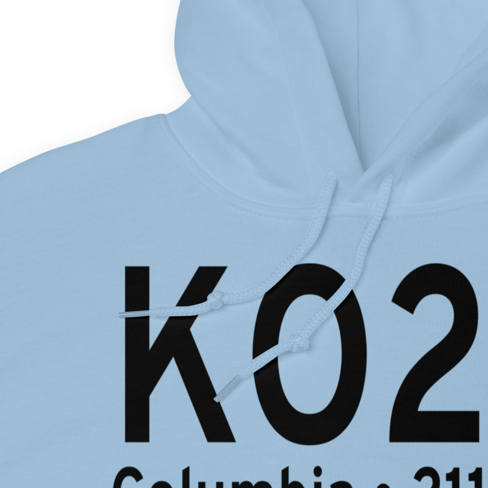 Columbia Airport (KO22) ICAO Hoodie Sweatshirt 